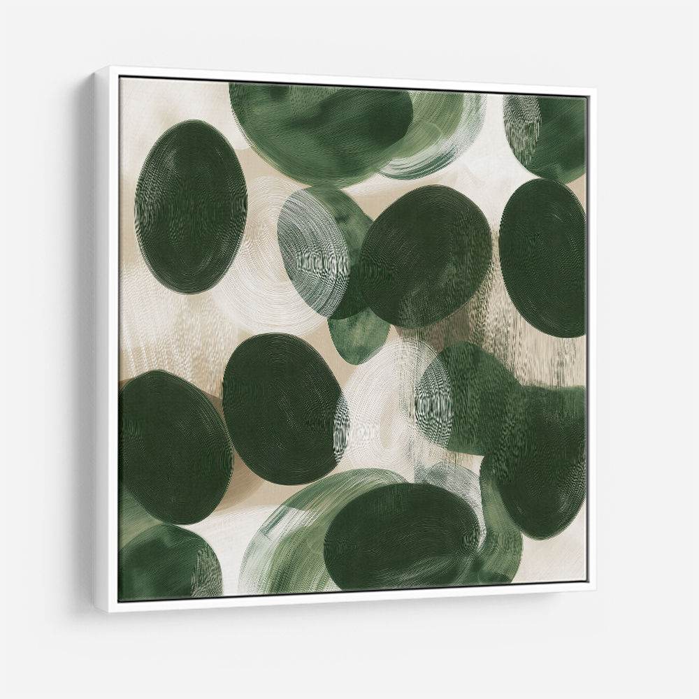 Abstract Minimalist Artwork With Overlapping Ovals 4 Abstract Minimalist Artwork With Overlapping Ovals 4