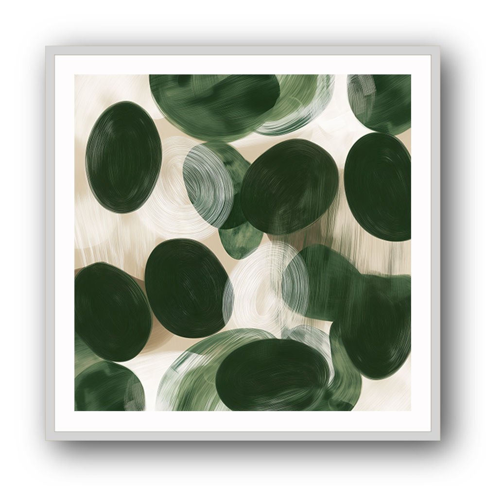 Abstract Minimalist Artwork With Overlapping Ovals 4 Abstract Minimalist Artwork With Overlapping Ovals 4