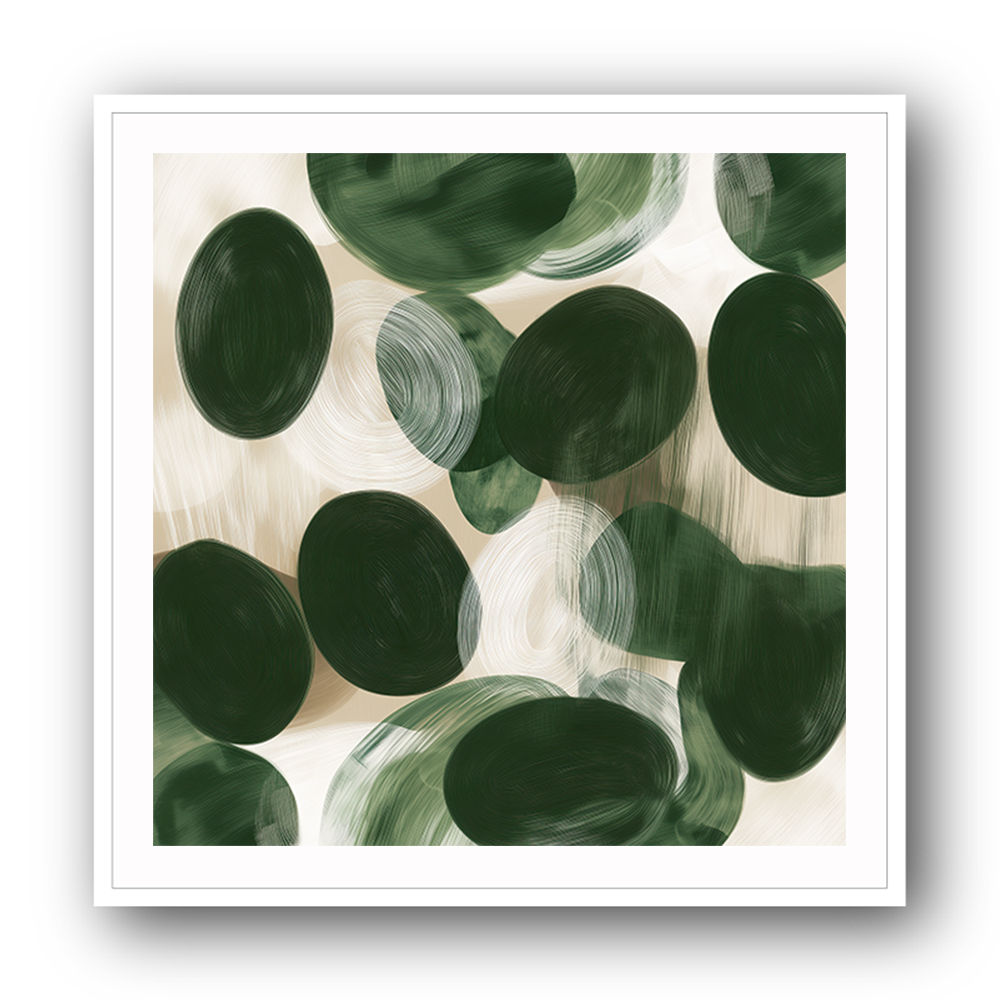 Abstract Minimalist Artwork With Overlapping Ovals 4 Abstract Minimalist Artwork With Overlapping Ovals 4