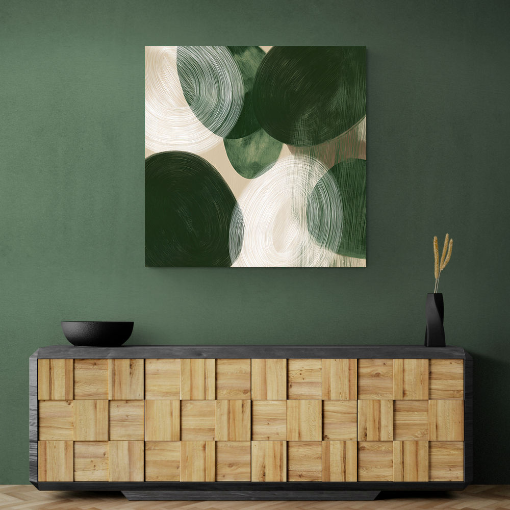 Abstract Minimalist Artwork With Overlapping Ovals 5 Abstract Minimalist Artwork With Overlapping Ovals 5