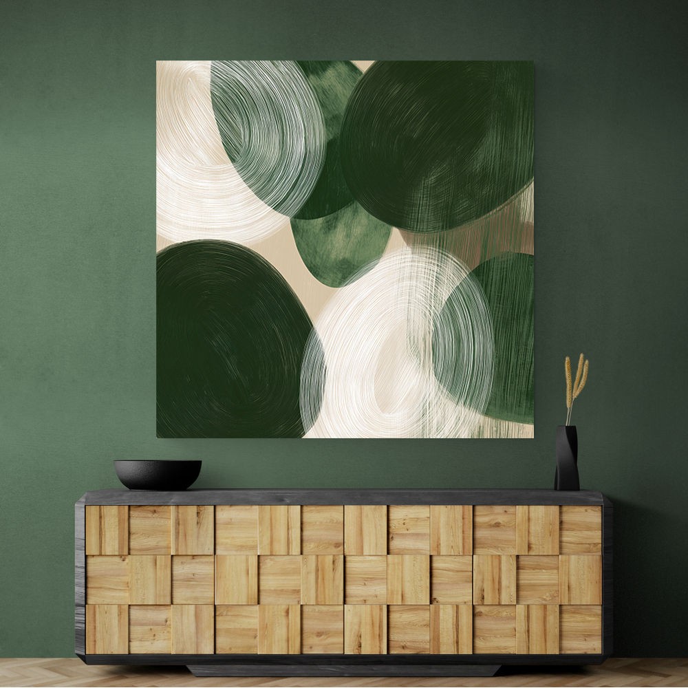 Abstract Minimalist Artwork With Overlapping Ovals 5 Abstract Minimalist Artwork With Overlapping Ovals 5