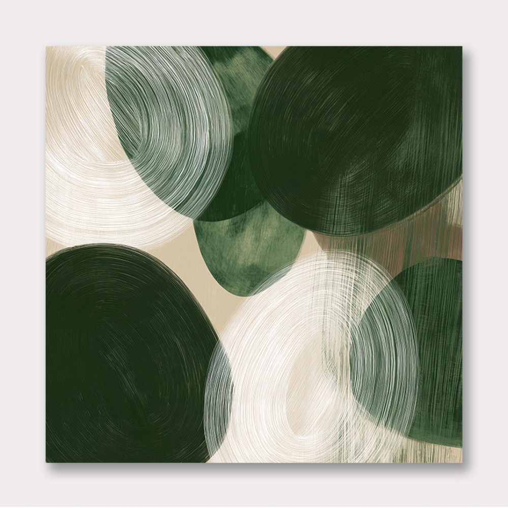 Abstract Minimalist Artwork With Overlapping Ovals 5 Abstract Minimalist Artwork With Overlapping Ovals 5