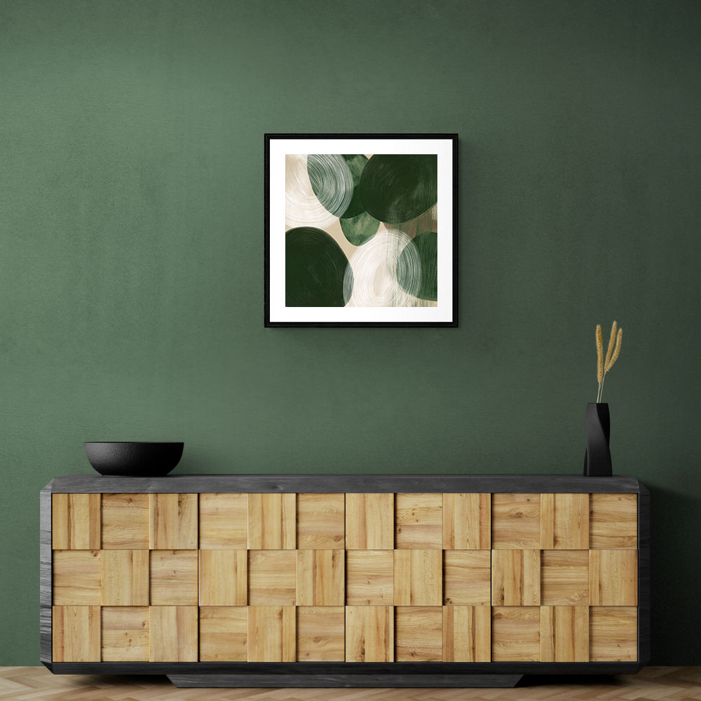 Abstract Minimalist Artwork With Overlapping Ovals 5 Abstract Minimalist Artwork With Overlapping Ovals 5