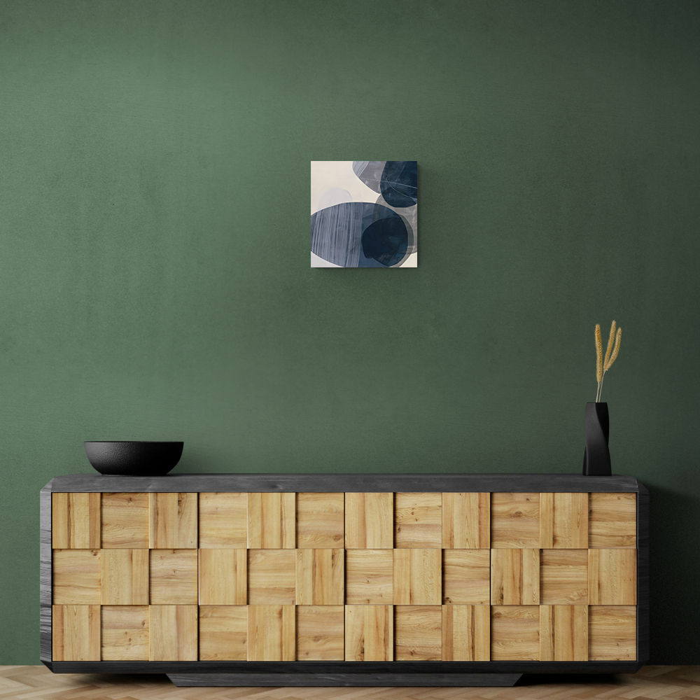 Abstract Minimalist Artwork With Overlapping Ovals 6 Abstract Minimalist Artwork With Overlapping Ovals 6