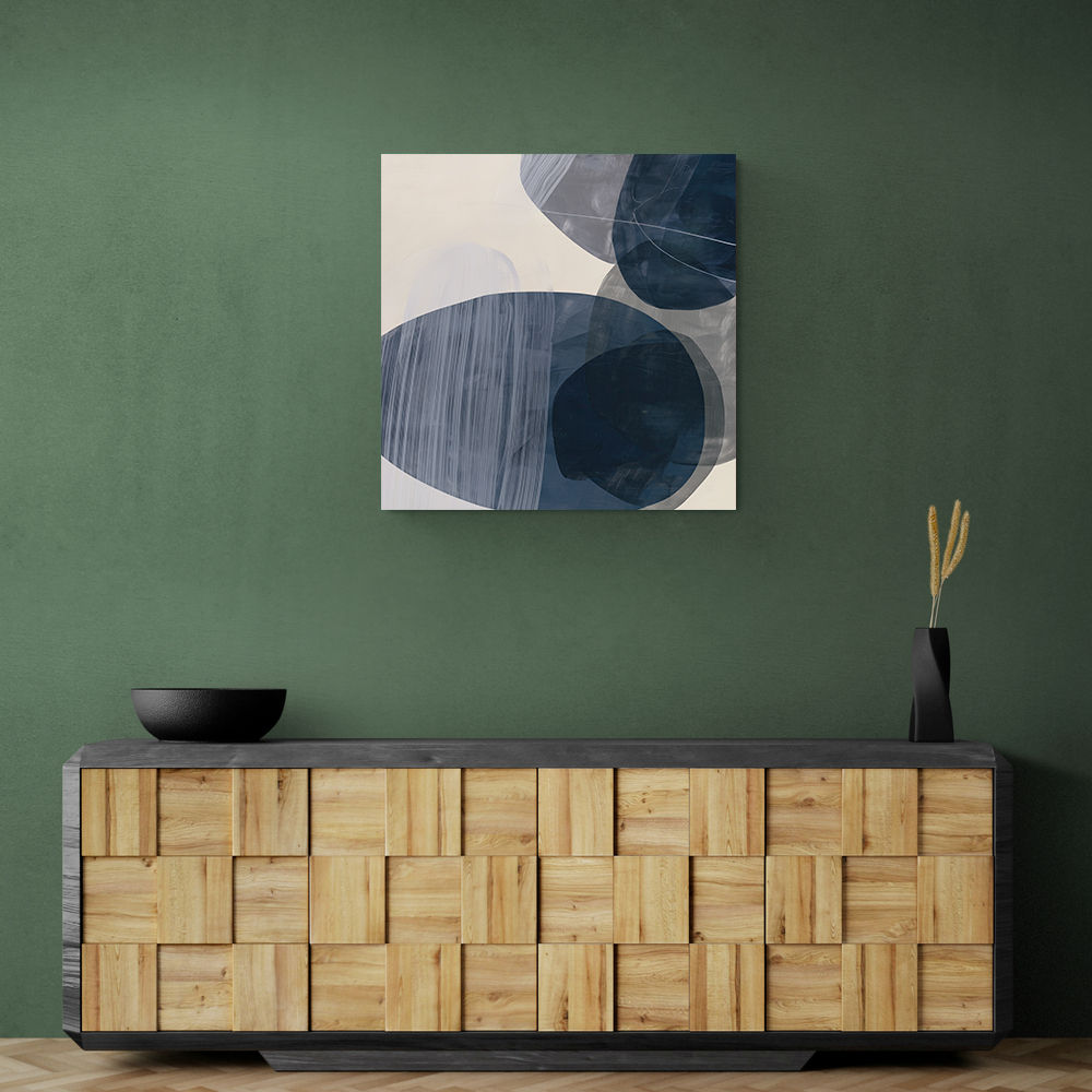 Abstract Minimalist Artwork With Overlapping Ovals 6 Abstract Minimalist Artwork With Overlapping Ovals 6