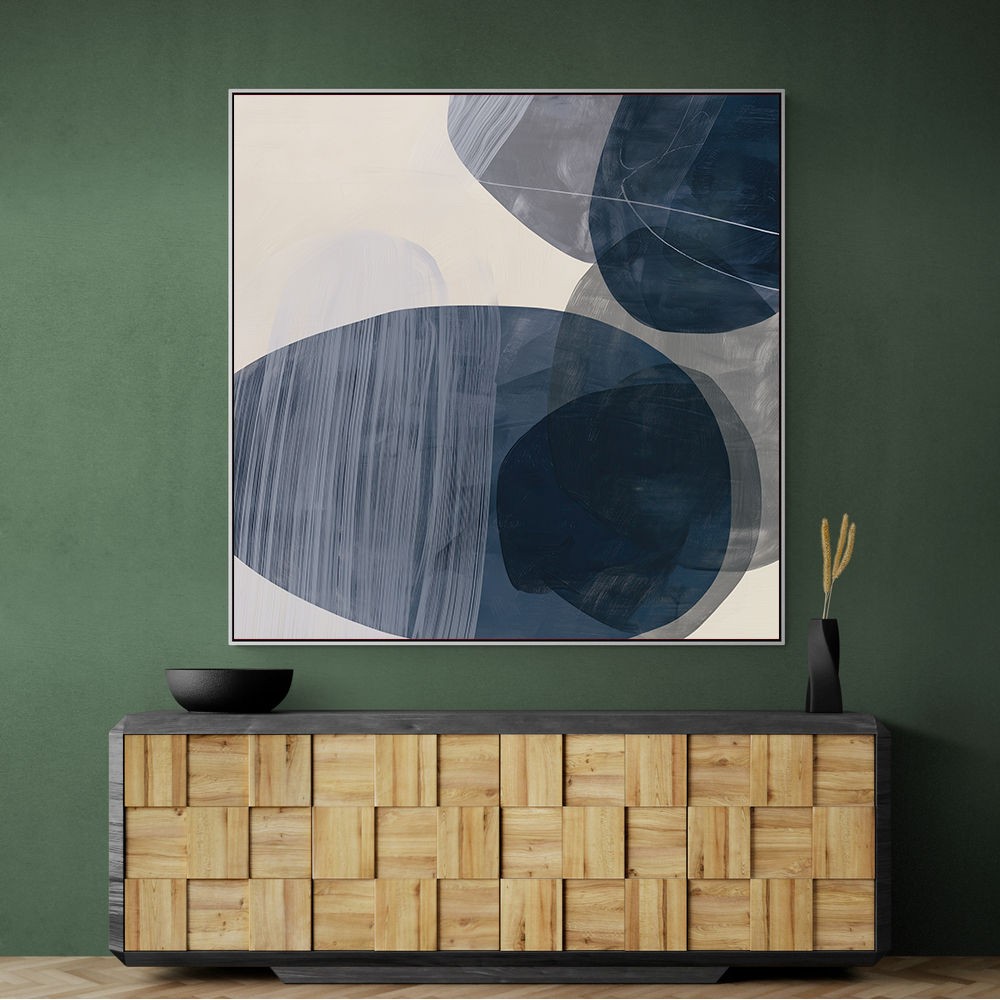 Abstract Minimalist Artwork With Overlapping Ovals 6 Abstract Minimalist Artwork With Overlapping Ovals 6
