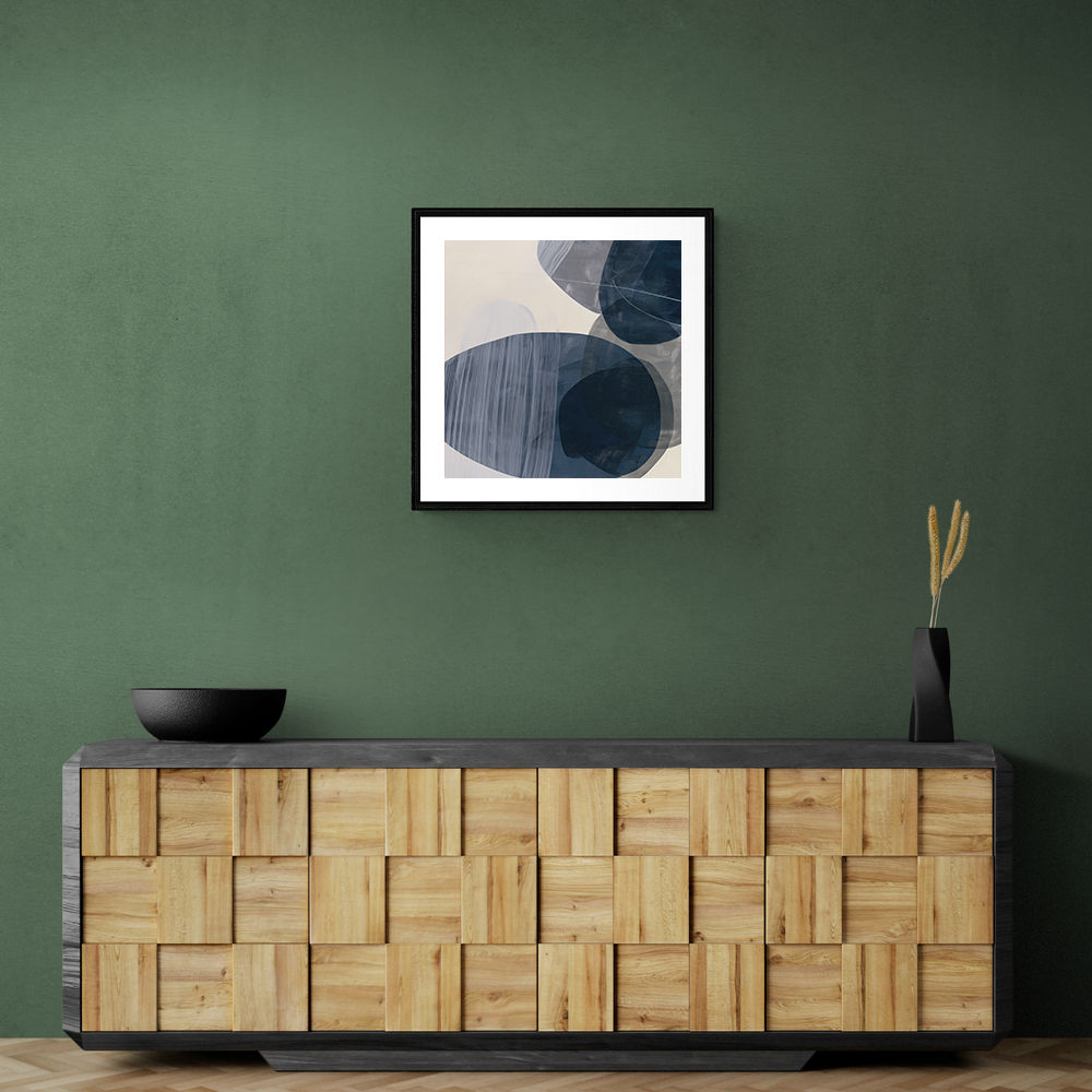 Abstract Minimalist Artwork With Overlapping Ovals 6 Abstract Minimalist Artwork With Overlapping Ovals 6