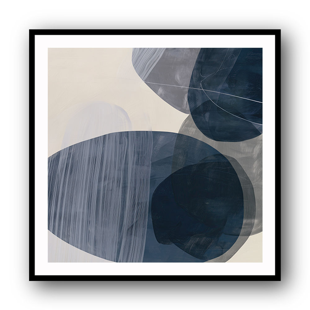Abstract Minimalist Artwork With Overlapping Ovals 6 Abstract Minimalist Artwork With Overlapping Ovals 6