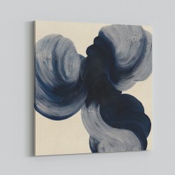 Abstract Minimalist Artwork With Three Large Overlapping Ovals 2