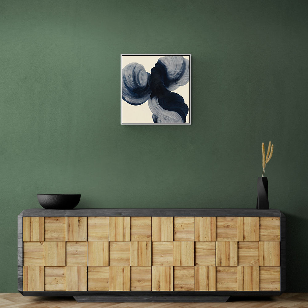 Abstract Minimalist Artwork With Three Large Overlapping Ovals 2 Abstract Minimalist Artwork With Three Large Overlapping Ovals 2
