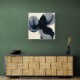 Abstract Minimalist Artwork With Three Large Overlapping Ovals 2 Abstract Minimalist Artwork With Three Large Overlapping Ovals 2