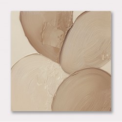Abstract Minimalist Artwork With Three Large Overlapping Ovals 22