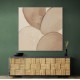Abstract Minimalist Artwork With Three Large Overlapping Ovals 22