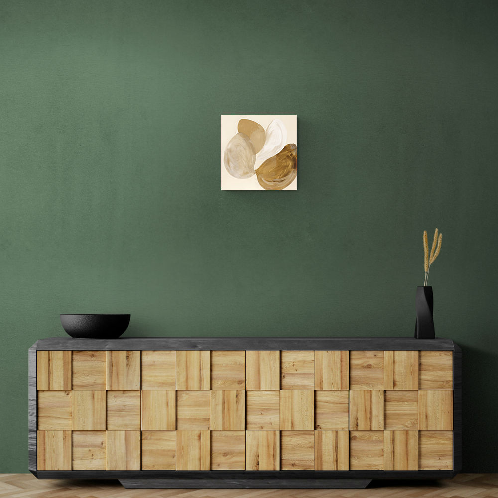 Abstract Minimalist Artwork With Three Large Overlapping Ovals 3 Abstract Minimalist Artwork With Three Large Overlapping Ovals 3
