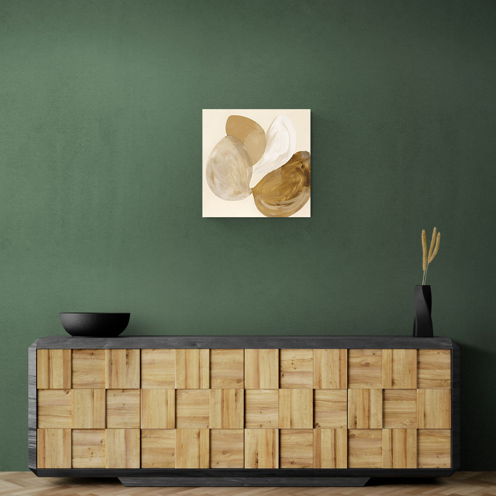 Abstract Minimalist Artwork With Three Large Overlapping Ovals 3 Abstract Minimalist Artwork With Three Large Overlapping Ovals 3