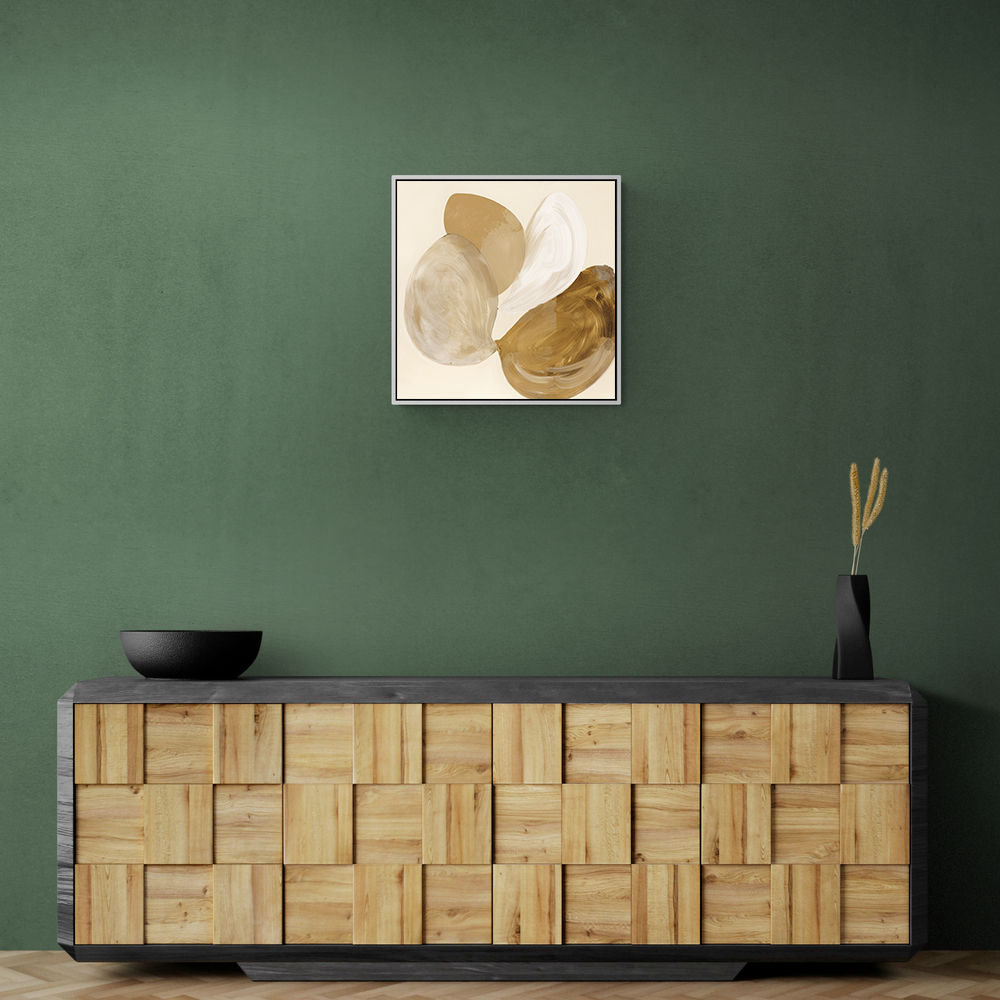 Abstract Minimalist Artwork With Three Large Overlapping Ovals 3 Abstract Minimalist Artwork With Three Large Overlapping Ovals 3