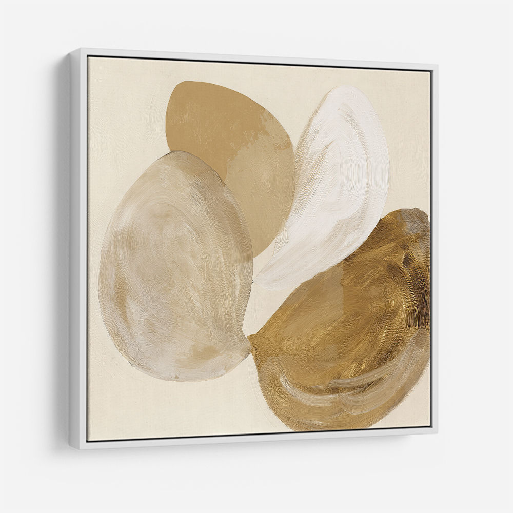 Abstract Minimalist Artwork With Three Large Overlapping Ovals 3 Abstract Minimalist Artwork With Three Large Overlapping Ovals 3