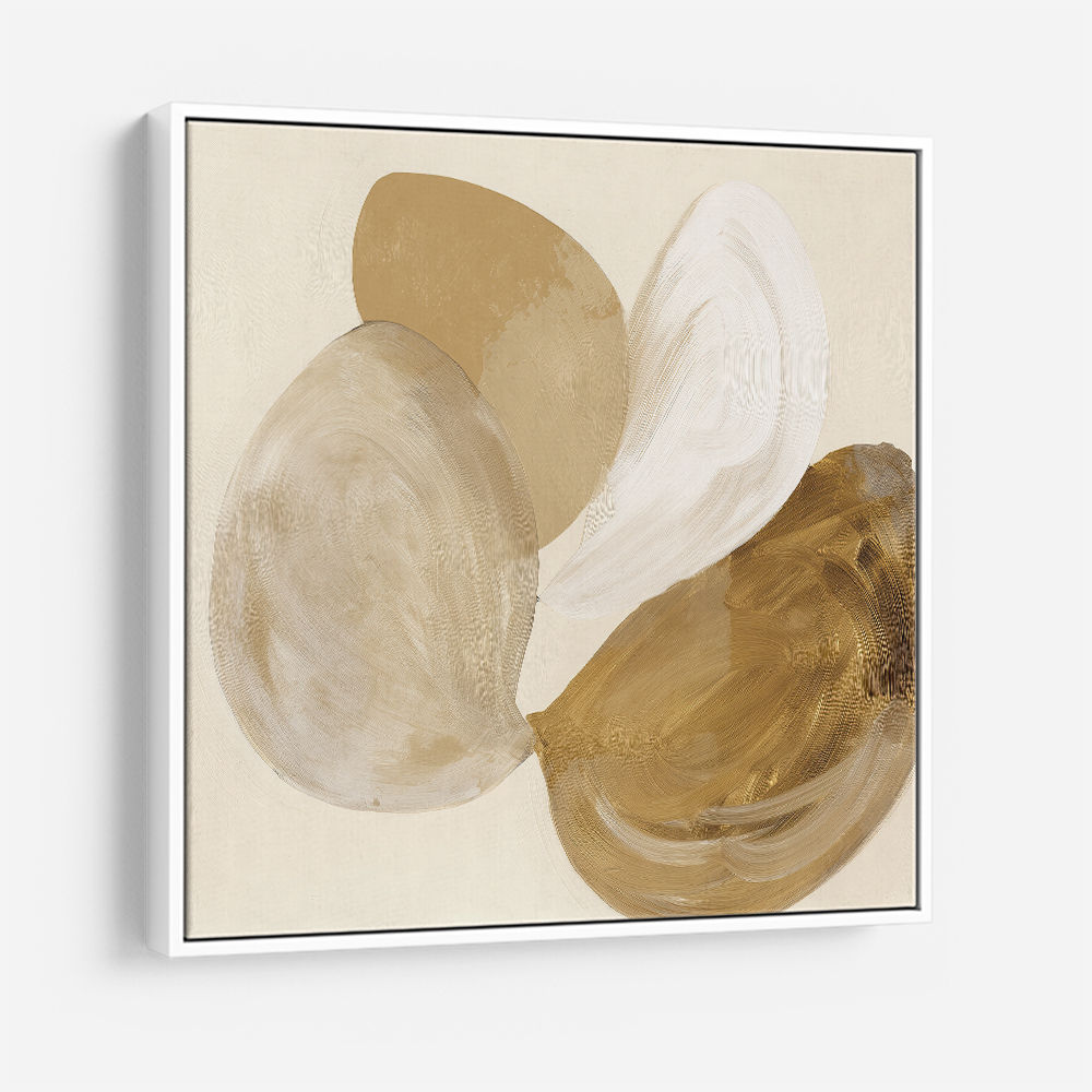 Abstract Minimalist Artwork With Three Large Overlapping Ovals 3 Abstract Minimalist Artwork With Three Large Overlapping Ovals 3