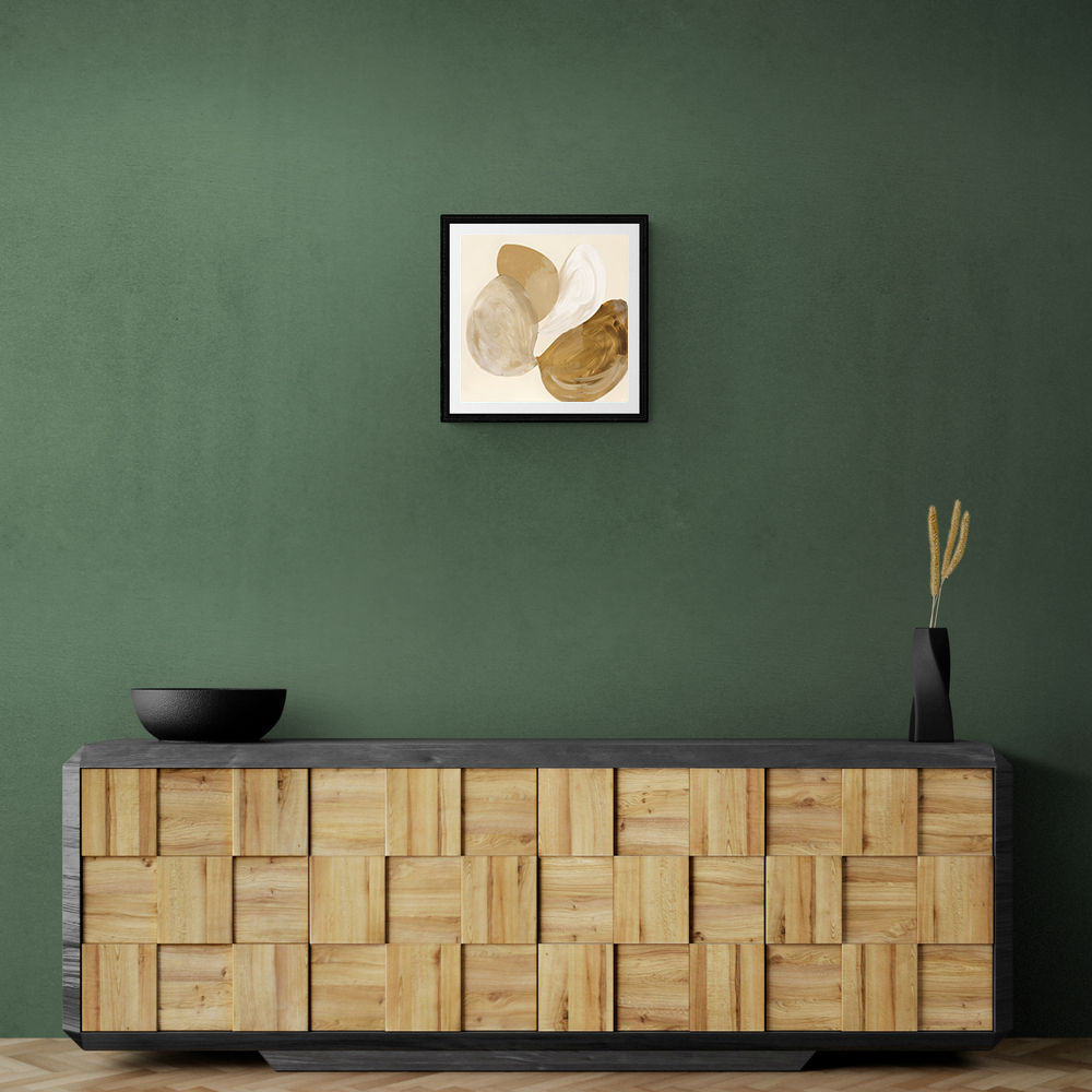 Abstract Minimalist Artwork With Three Large Overlapping Ovals 3 Abstract Minimalist Artwork With Three Large Overlapping Ovals 3