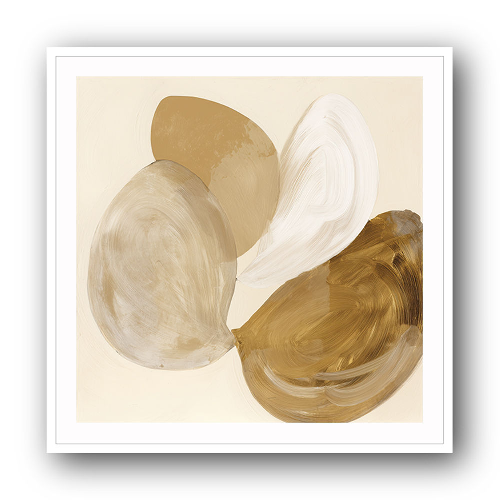 Abstract Minimalist Artwork With Three Large Overlapping Ovals 3 Abstract Minimalist Artwork With Three Large Overlapping Ovals 3