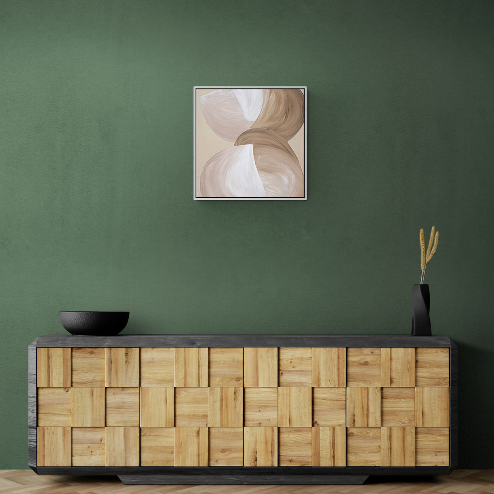Abstract Minimalist Artwork With Three Large Overlapping Ovals 4 Abstract Minimalist Artwork With Three Large Overlapping Ovals 4