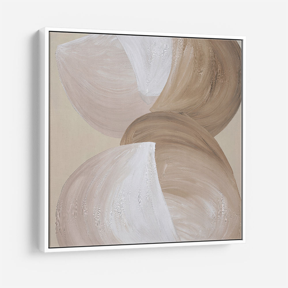 Abstract Minimalist Artwork With Three Large Overlapping Ovals 4 Abstract Minimalist Artwork With Three Large Overlapping Ovals 4