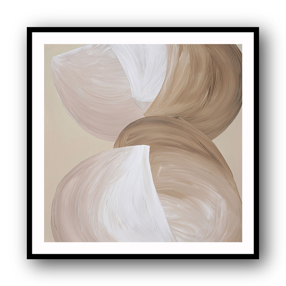Abstract Minimalist Artwork With Three Large Overlapping Ovals 4 Abstract Minimalist Artwork With Three Large Overlapping Ovals 4