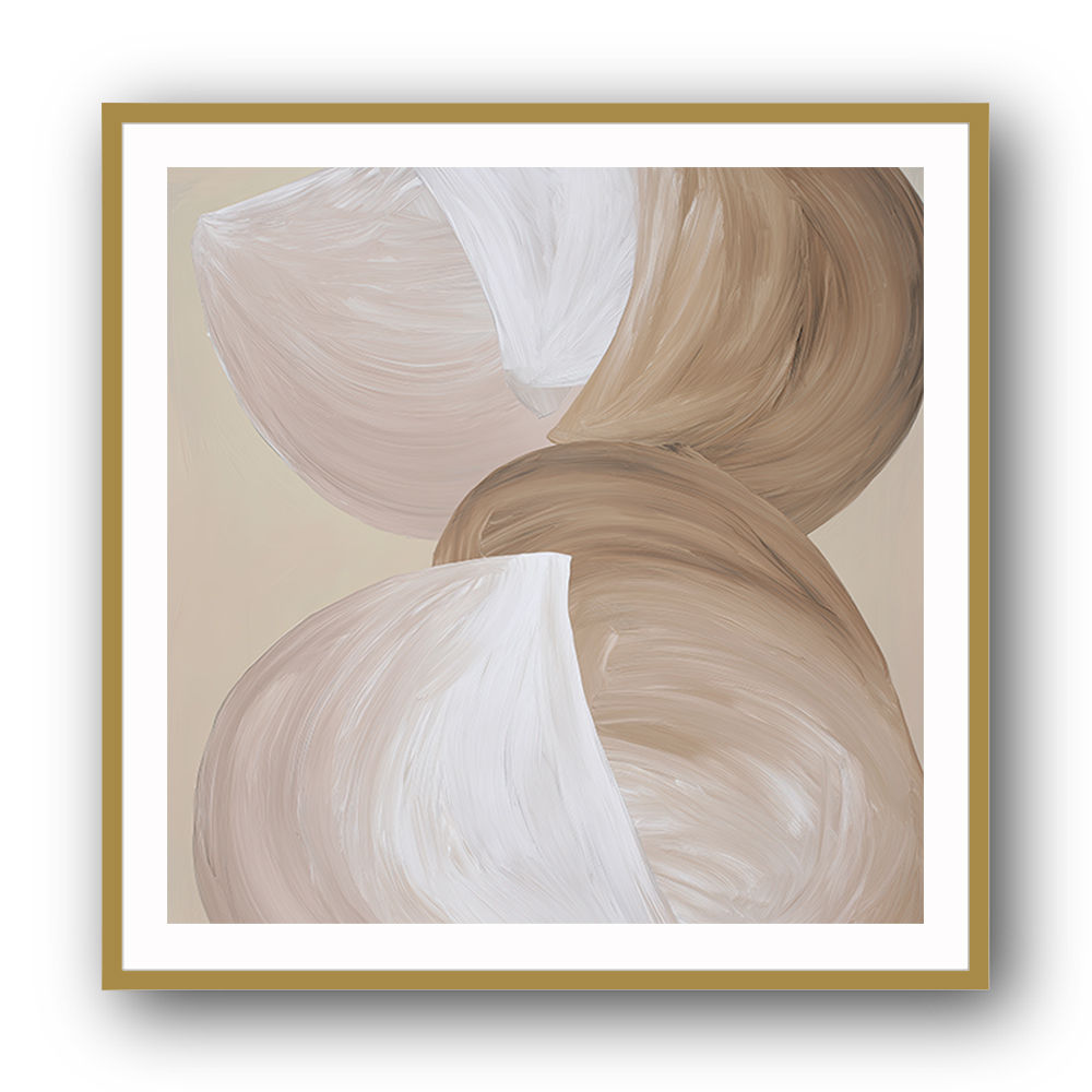 Abstract Minimalist Artwork With Three Large Overlapping Ovals 4 Abstract Minimalist Artwork With Three Large Overlapping Ovals 4