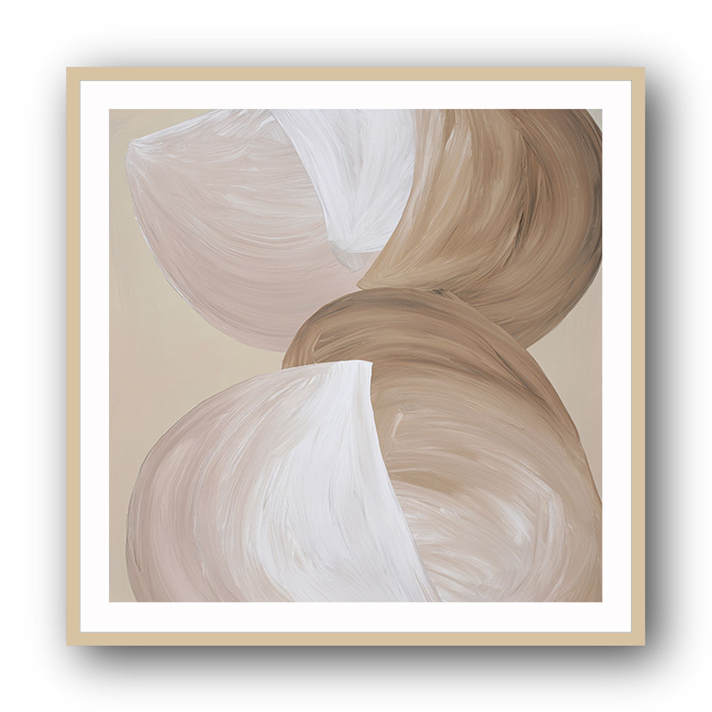 Abstract Minimalist Artwork With Three Large Overlapping Ovals 4 Abstract Minimalist Artwork With Three Large Overlapping Ovals 4