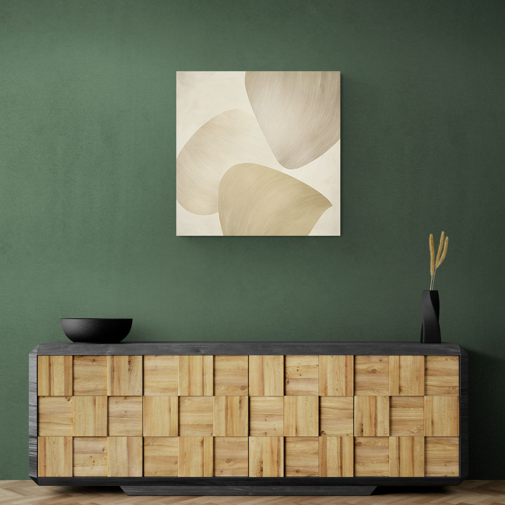 Abstract Minimalist Artwork With Three Large Overlapping Ovals 5 Abstract Minimalist Artwork With Three Large Overlapping Ovals 5