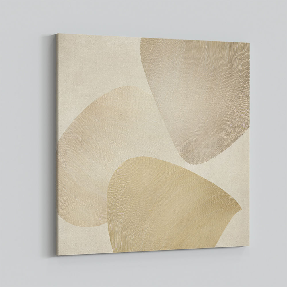 Abstract Minimalist Artwork With Three Large Overlapping Ovals 5 Abstract Minimalist Artwork With Three Large Overlapping Ovals 5