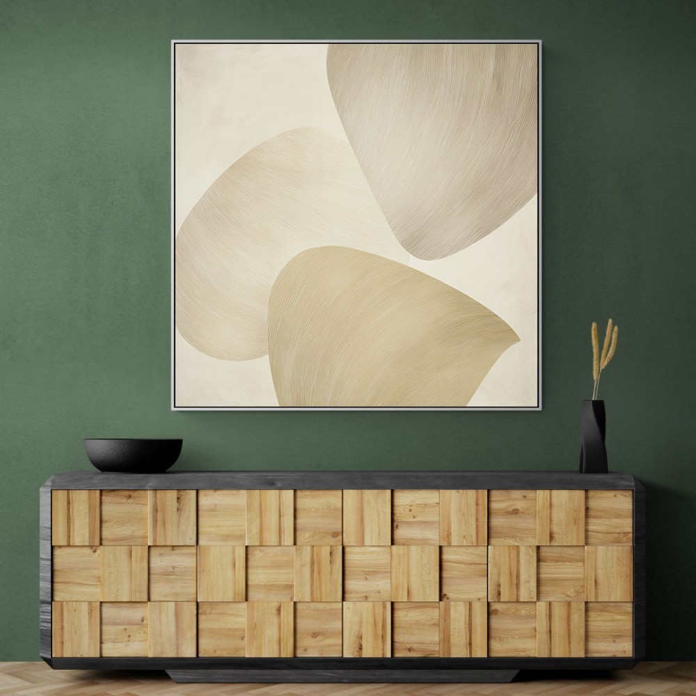 Abstract Minimalist Artwork With Three Large Overlapping Ovals 5 Abstract Minimalist Artwork With Three Large Overlapping Ovals 5