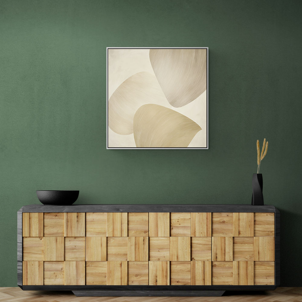 Abstract Minimalist Artwork With Three Large Overlapping Ovals 5 Abstract Minimalist Artwork With Three Large Overlapping Ovals 5