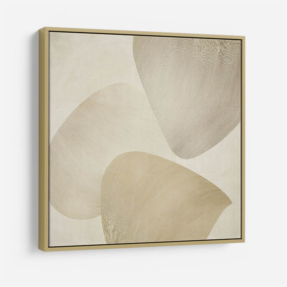 Abstract Minimalist Artwork With Three Large Overlapping Ovals 5 Abstract Minimalist Artwork With Three Large Overlapping Ovals 5