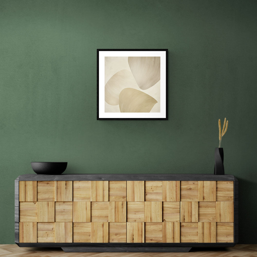 Abstract Minimalist Artwork With Three Large Overlapping Ovals 5 Abstract Minimalist Artwork With Three Large Overlapping Ovals 5