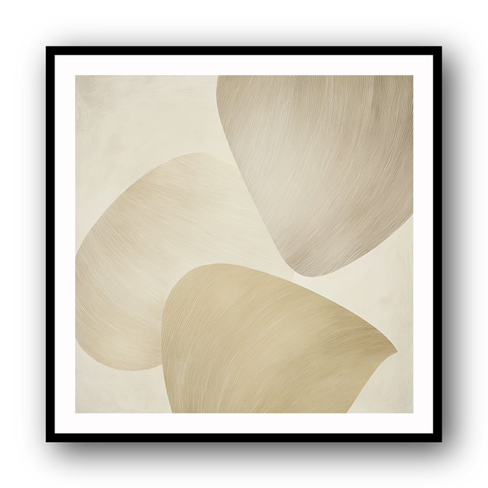 Abstract Minimalist Artwork With Three Large Overlapping Ovals 5 Abstract Minimalist Artwork With Three Large Overlapping Ovals 5