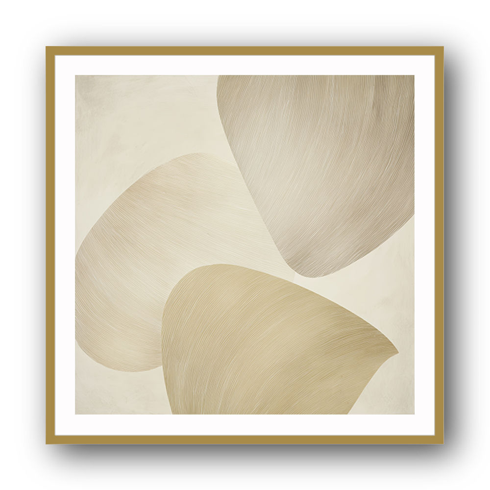 Abstract Minimalist Artwork With Three Large Overlapping Ovals 5 Abstract Minimalist Artwork With Three Large Overlapping Ovals 5