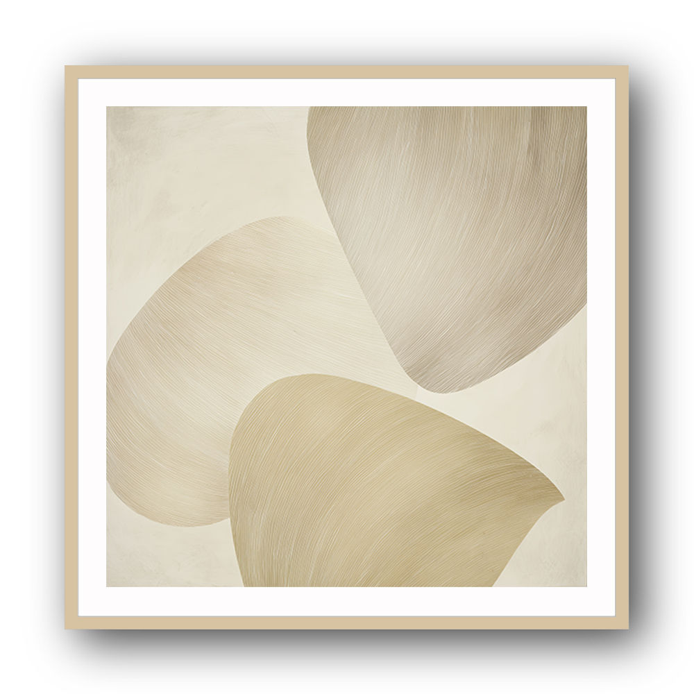 Abstract Minimalist Artwork With Three Large Overlapping Ovals 5 Abstract Minimalist Artwork With Three Large Overlapping Ovals 5