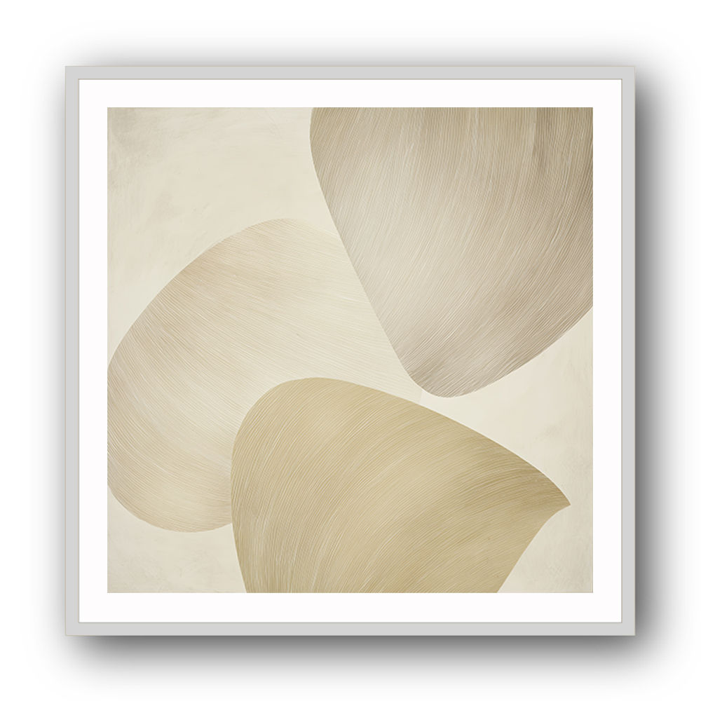 Abstract Minimalist Artwork With Three Large Overlapping Ovals 5 Abstract Minimalist Artwork With Three Large Overlapping Ovals 5