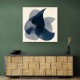 Abstract Minimalist Artwork With Three Large Overlapping Ovals 6 Abstract Minimalist Artwork With Three Large Overlapping Ovals 6