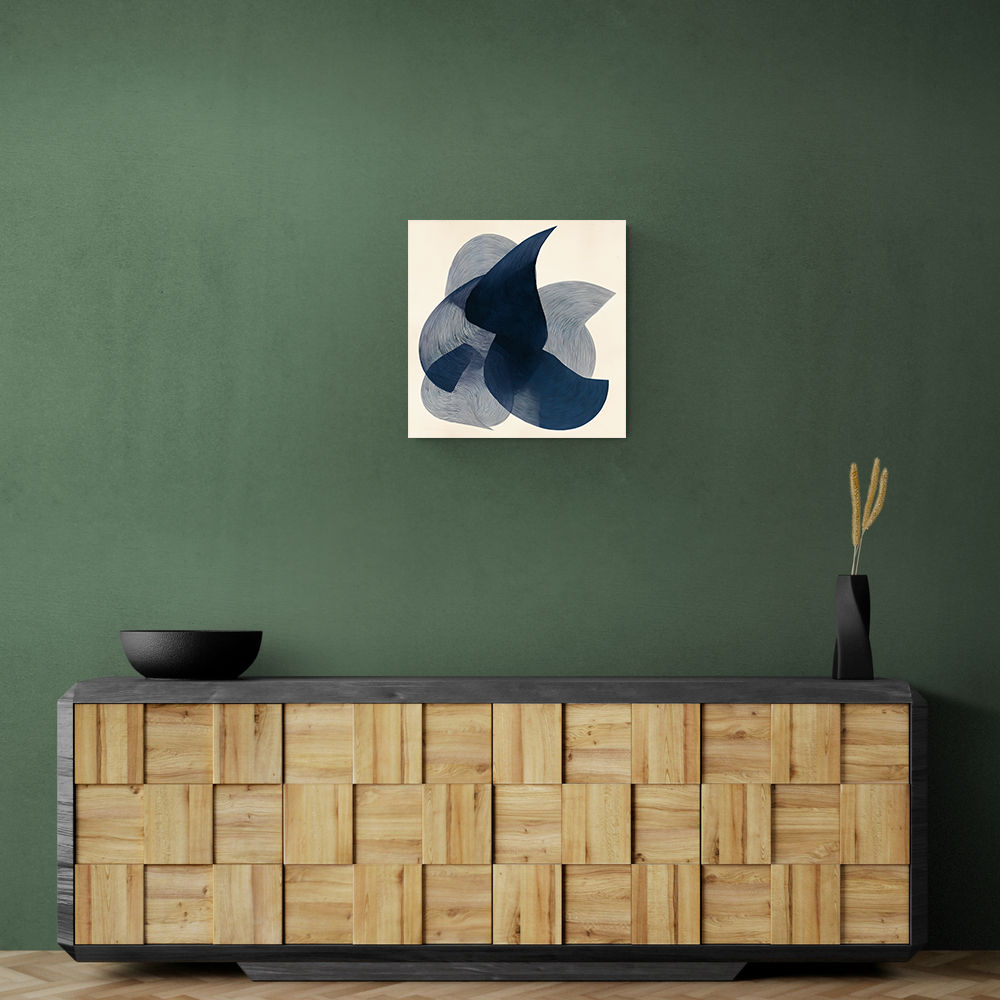 Abstract Minimalist Artwork With Three Large Overlapping Ovals 6 Abstract Minimalist Artwork With Three Large Overlapping Ovals 6