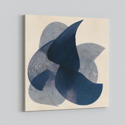 Abstract Minimalist Artwork With Three Large Overlapping Ovals 6