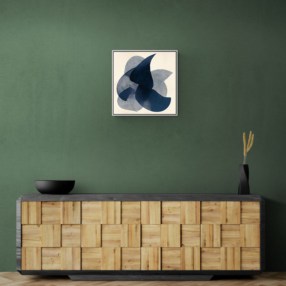 Abstract Minimalist Artwork With Three Large Overlapping Ovals 6 Abstract Minimalist Artwork With Three Large Overlapping Ovals 6