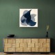 Abstract Minimalist Artwork With Three Large Overlapping Ovals 6 Abstract Minimalist Artwork With Three Large Overlapping Ovals 6