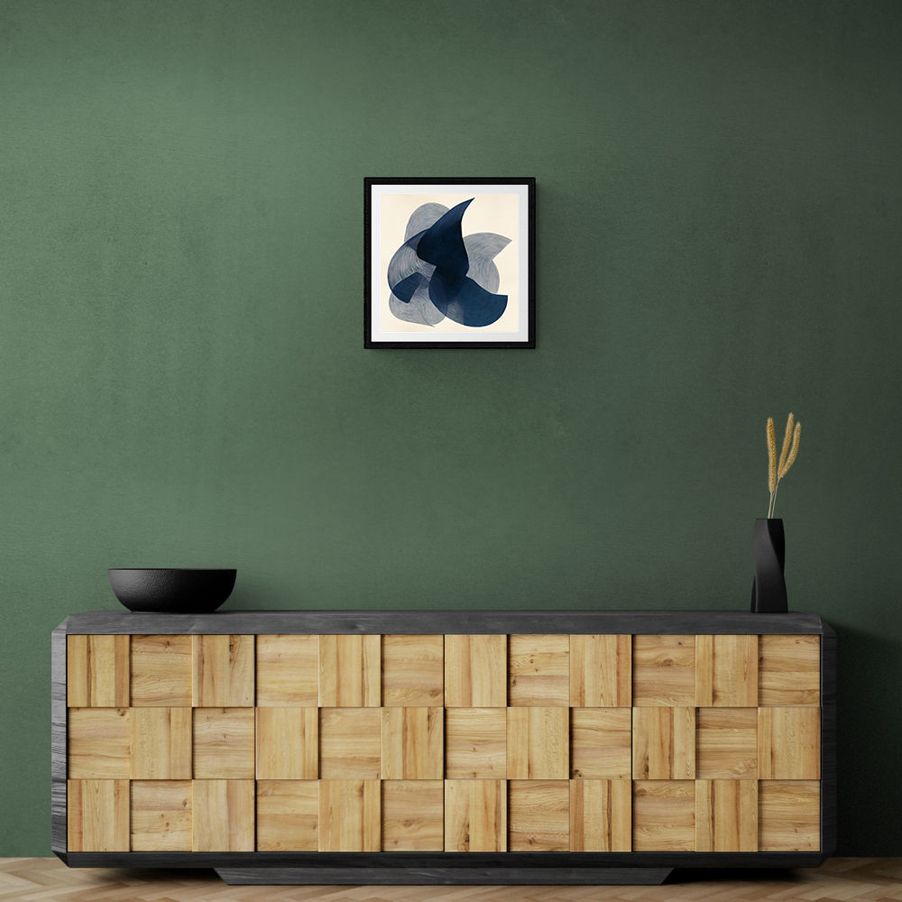 Abstract Minimalist Artwork With Three Large Overlapping Ovals 6 Abstract Minimalist Artwork With Three Large Overlapping Ovals 6