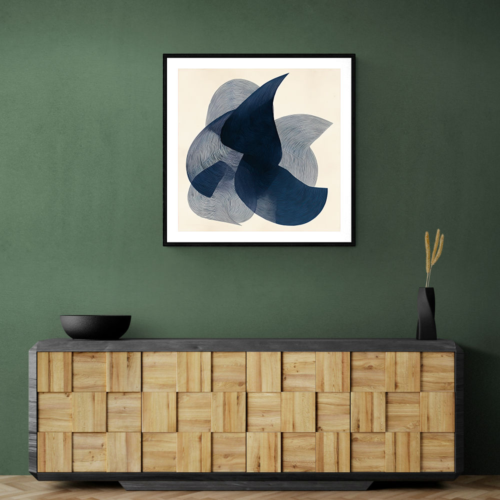 Abstract Minimalist Artwork With Three Large Overlapping Ovals 6 Abstract Minimalist Artwork With Three Large Overlapping Ovals 6