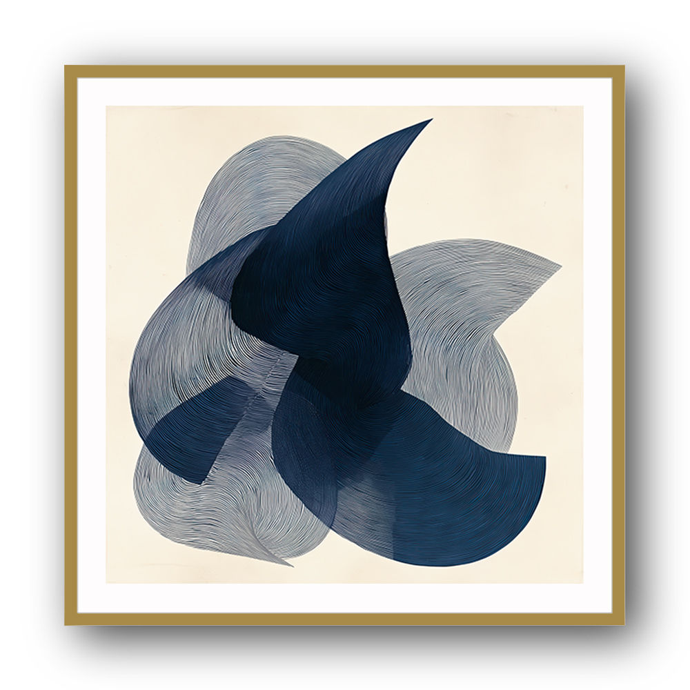 Abstract Minimalist Artwork With Three Large Overlapping Ovals 6 Abstract Minimalist Artwork With Three Large Overlapping Ovals 6