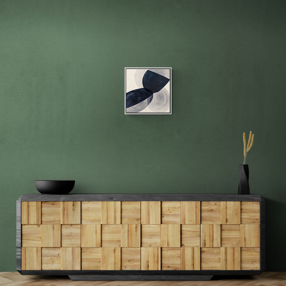 Abstract Minimalist Artwork With Three Large Overlapping Ovals 9 Abstract Minimalist Artwork With Three Large Overlapping Ovals 9