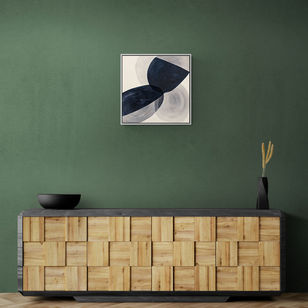 Abstract Minimalist Artwork With Three Large Overlapping Ovals 9 Abstract Minimalist Artwork With Three Large Overlapping Ovals 9