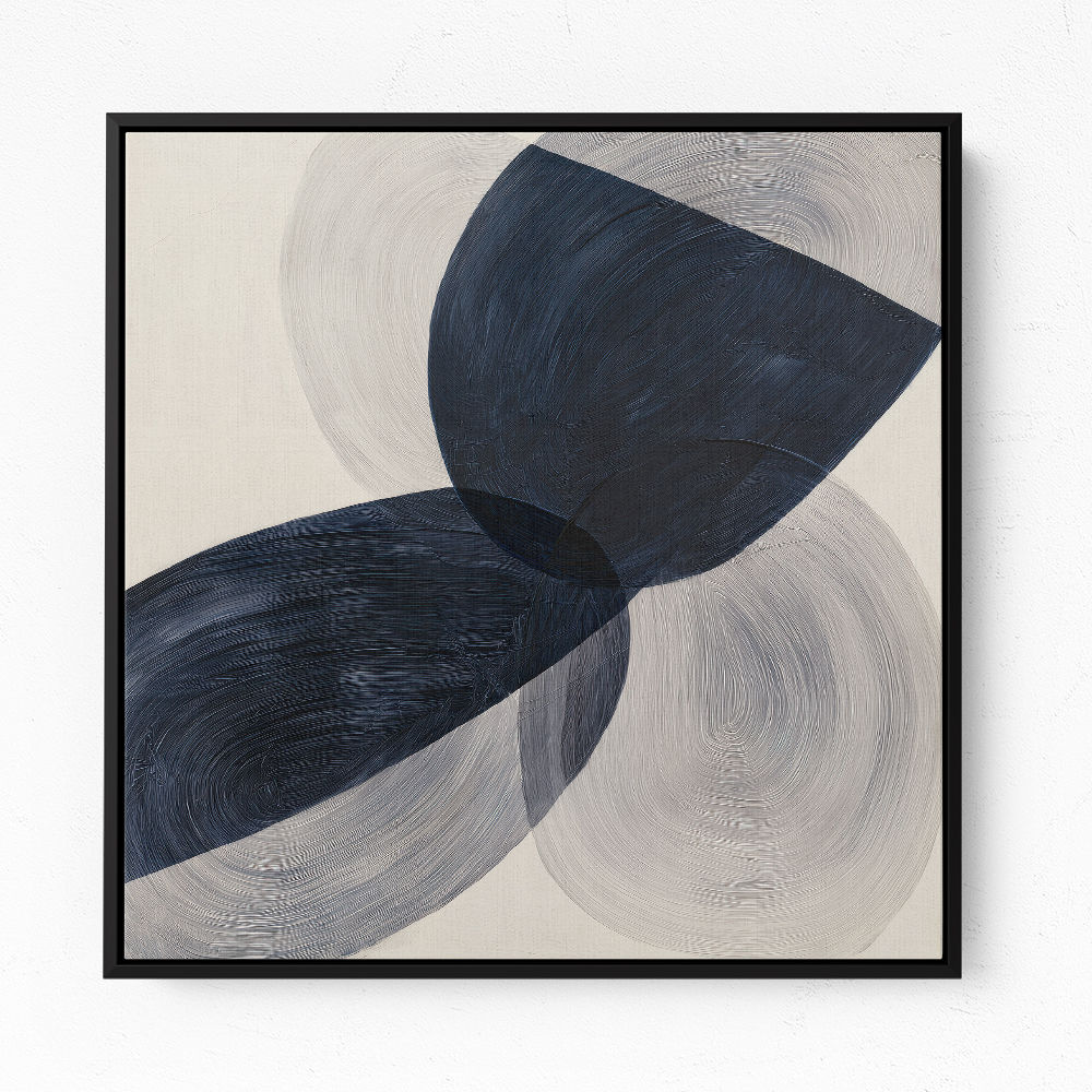 Abstract Minimalist Artwork With Three Large Overlapping Ovals 9 Abstract Minimalist Artwork With Three Large Overlapping Ovals 9